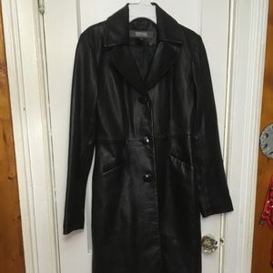 Kenneth Cole Reaction Leather Trench
